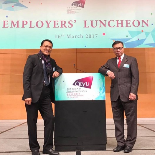 （香港）王志荣博士出席了HKCEC举办的雇主午宴。