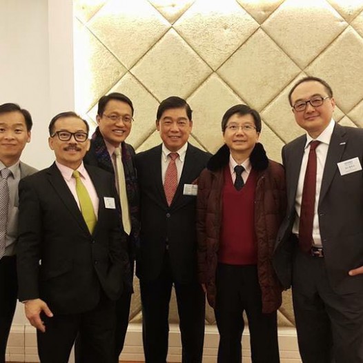 （香港）王志荣博士参加HKiNEDA新年午宴。