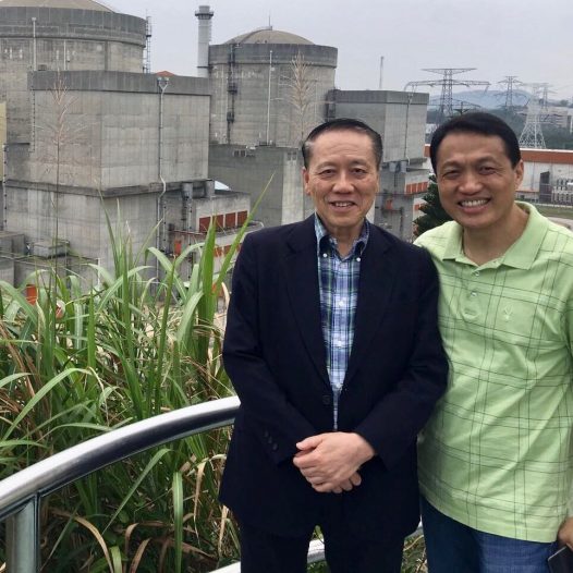 （深圳）王志荣博士参加由大舜基金主办的大亚湾核电站之行。